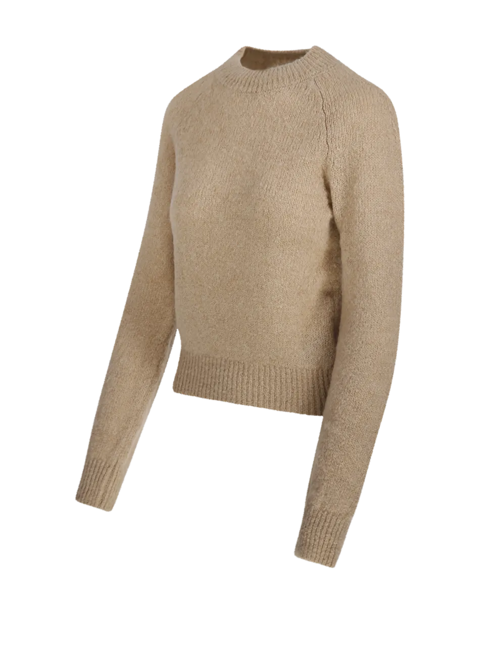 WOMAN DRIES VAN NOTEN NUDE ALPACA TEXAS SWEATER