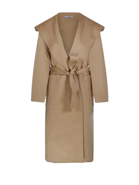 WOMAN DYNAMIS BEIGE WOOL FARGO COAT