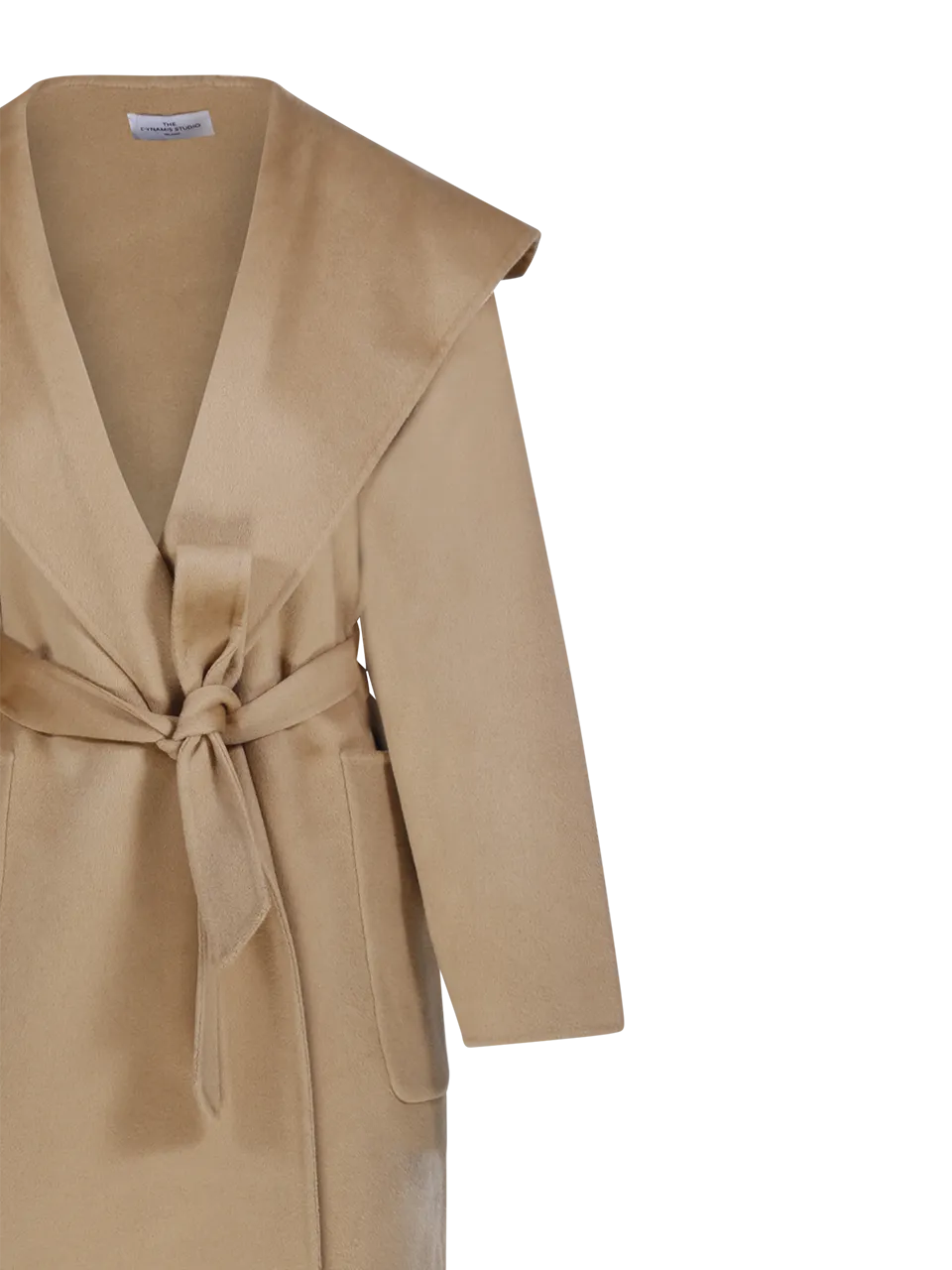 WOMAN DYNAMIS BEIGE WOOL FARGO COAT