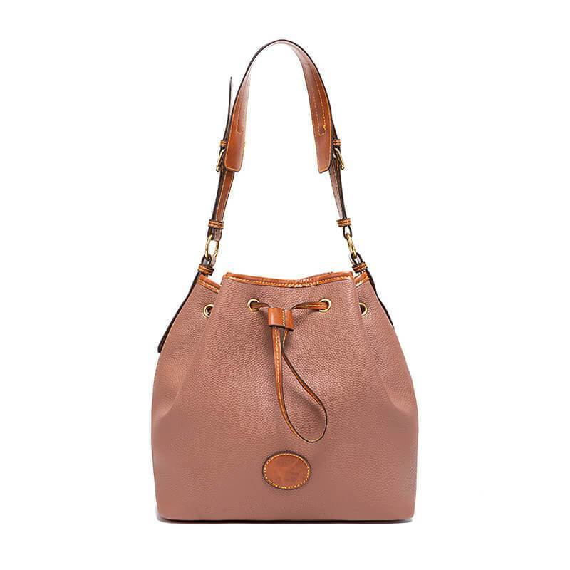 Women's Retro Lychee Grain Handbags