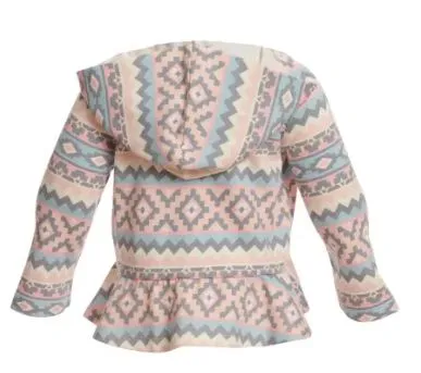 Wrangler Aztec Print Long Sleeve Hoodie