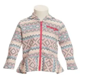 Wrangler Aztec Print Long Sleeve Hoodie