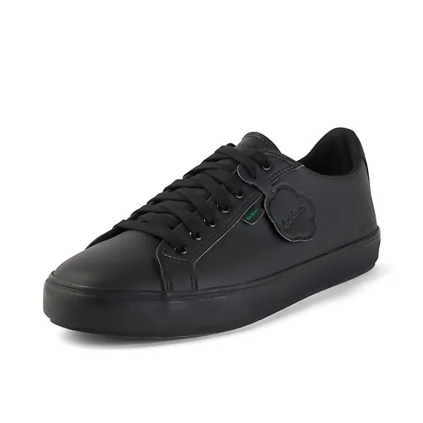 Youth Unisex Tovni Lacer Vegan Plant-Based Material Black